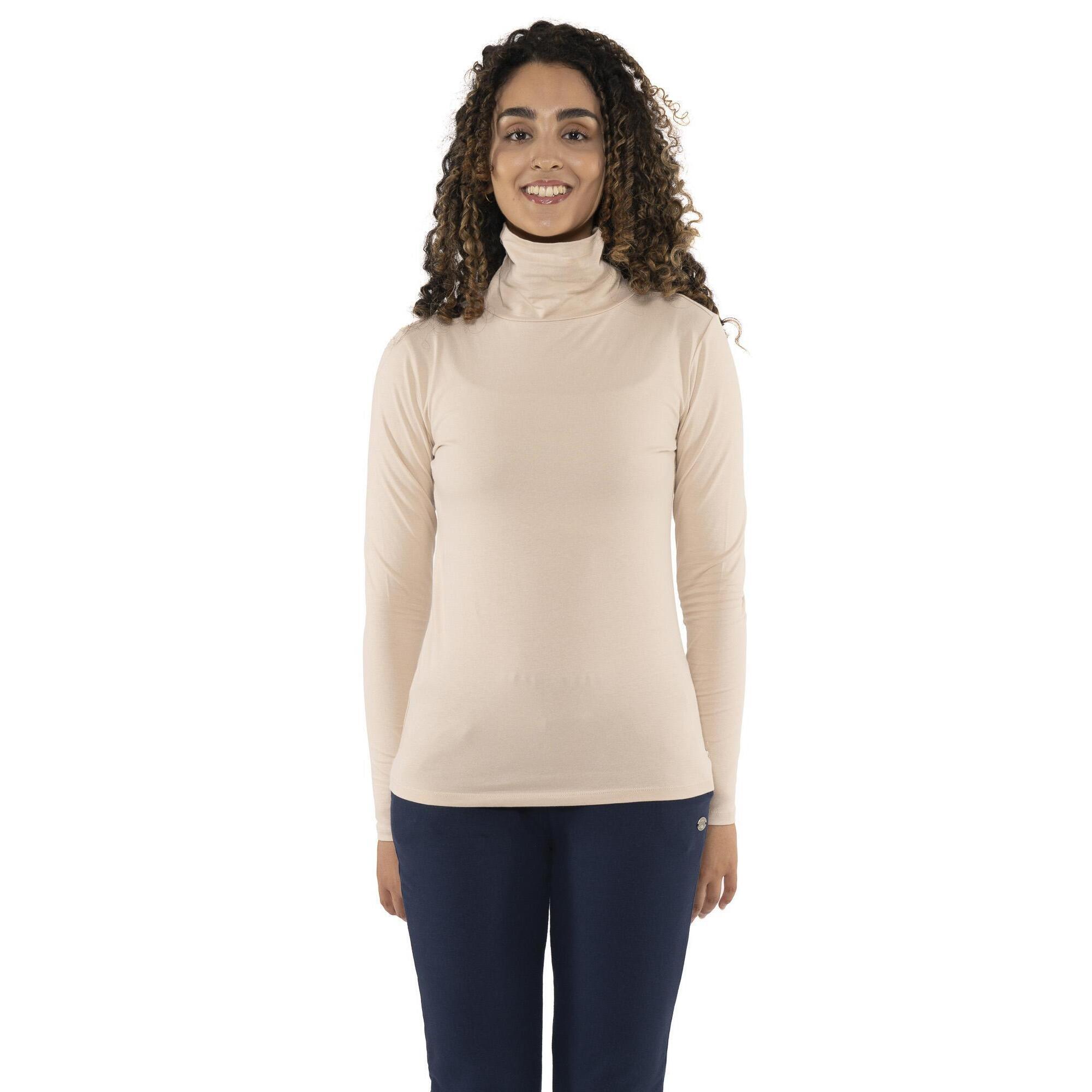Leone 1947 Apparel - "jamais Sans" T-shirt À Manches Longues Et Col Roulé Pour Femmes - T-shirt Manches Courtes - Beige - 48 Xl - Decathlon