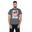 T-shirt homme à manches courtes avec imprimé match de boxe "Metropolitan"