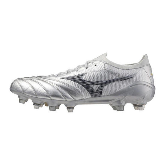 Scarpe Da Rugby Mizuno Morelia Neo Iv B Japan Mix Grigio Argento