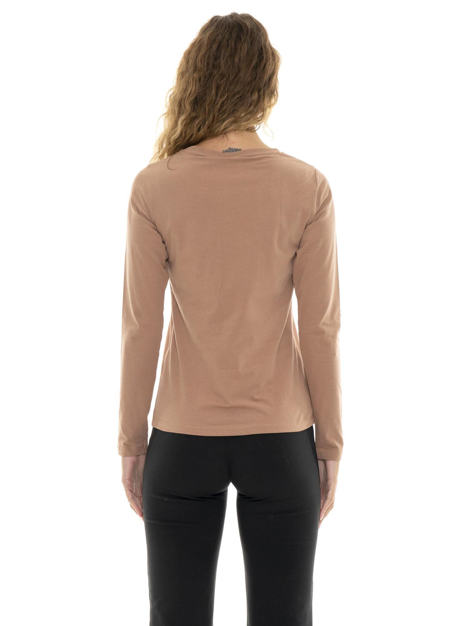 Relaxed dames-T-shirt met lange mouwen 4/7