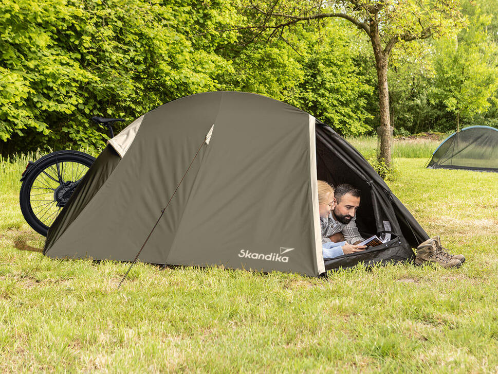 Namiot trekkingowy tunelowy Hemus 2 Sleeper, 1-2-osobowy, ultralekki