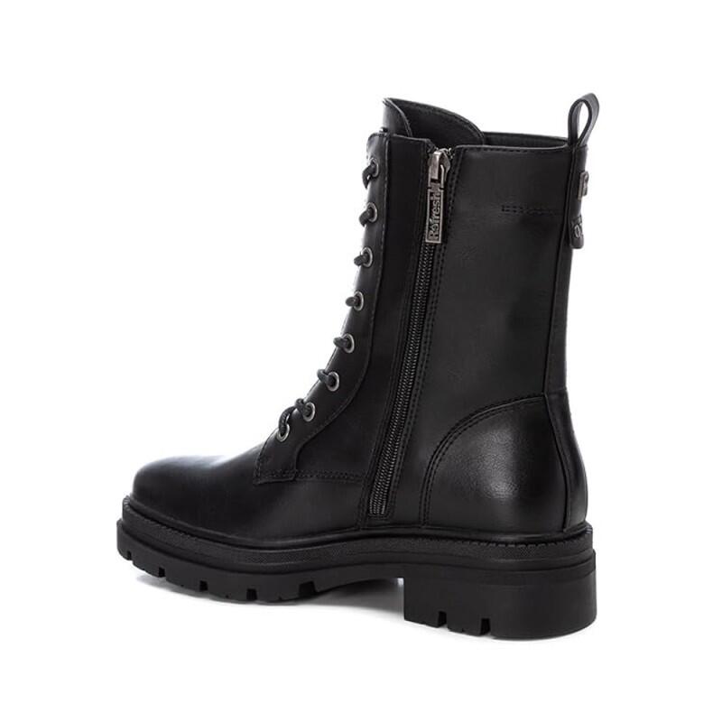 Botines Planos Mujer Refresh  Negro 3/5