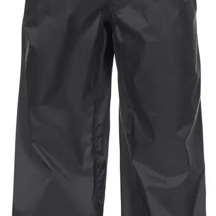 Trespass QIKPAC Unisex Rain Trousers Tres-Tex Waterproof Black