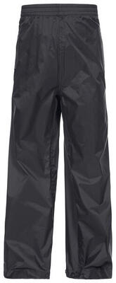 Pantaloni da pioggia unisex Trespass QIKPAC Tres-Tex impermeabili neri