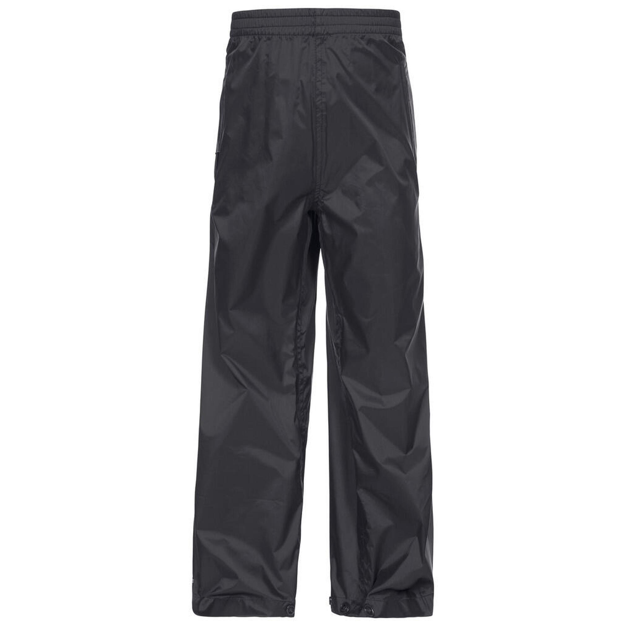 Pantaloni Trespass Qikpac - Unisex Packaway Trs Black
