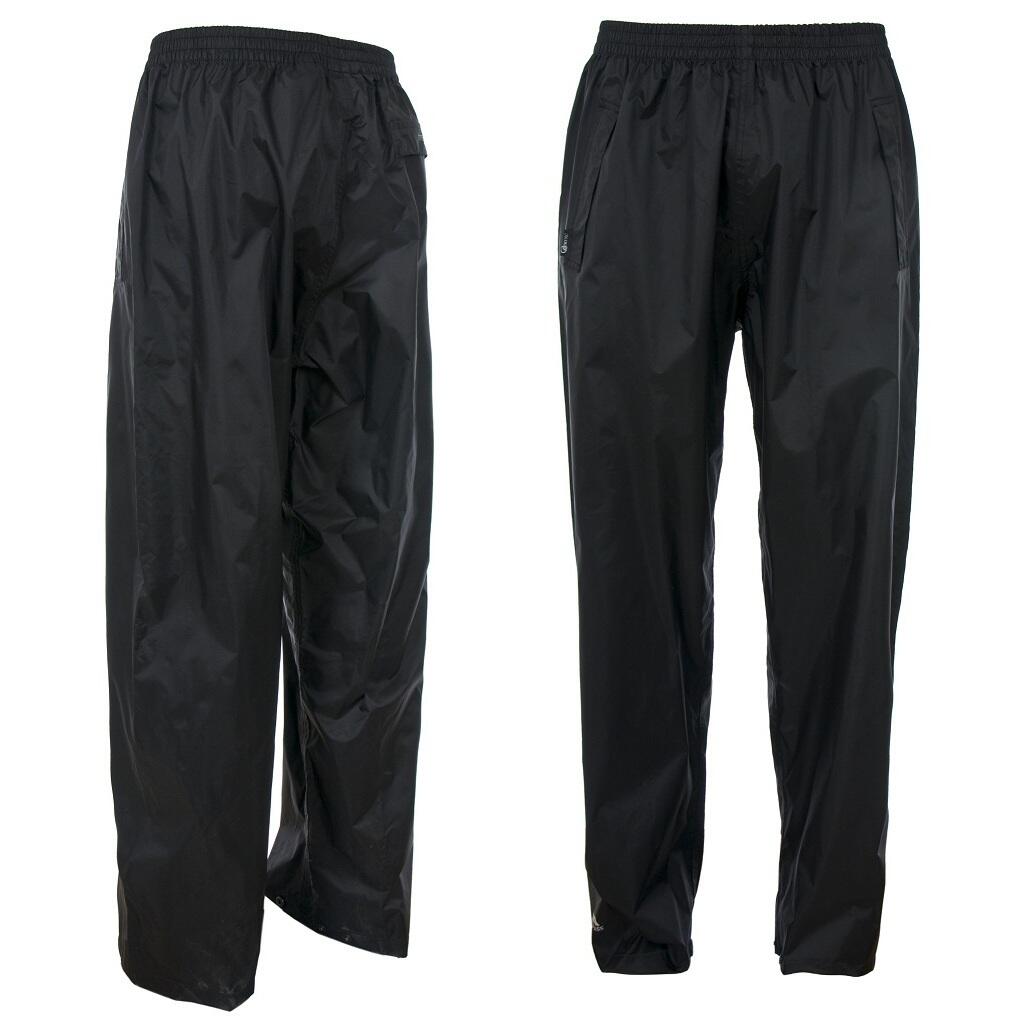 Trespass - Pantalon Pluie Trespass Qikpac Unisexe Tres-tex Noir, Imperméable - Pantalons - Noir - Taille Unique - Decathlon