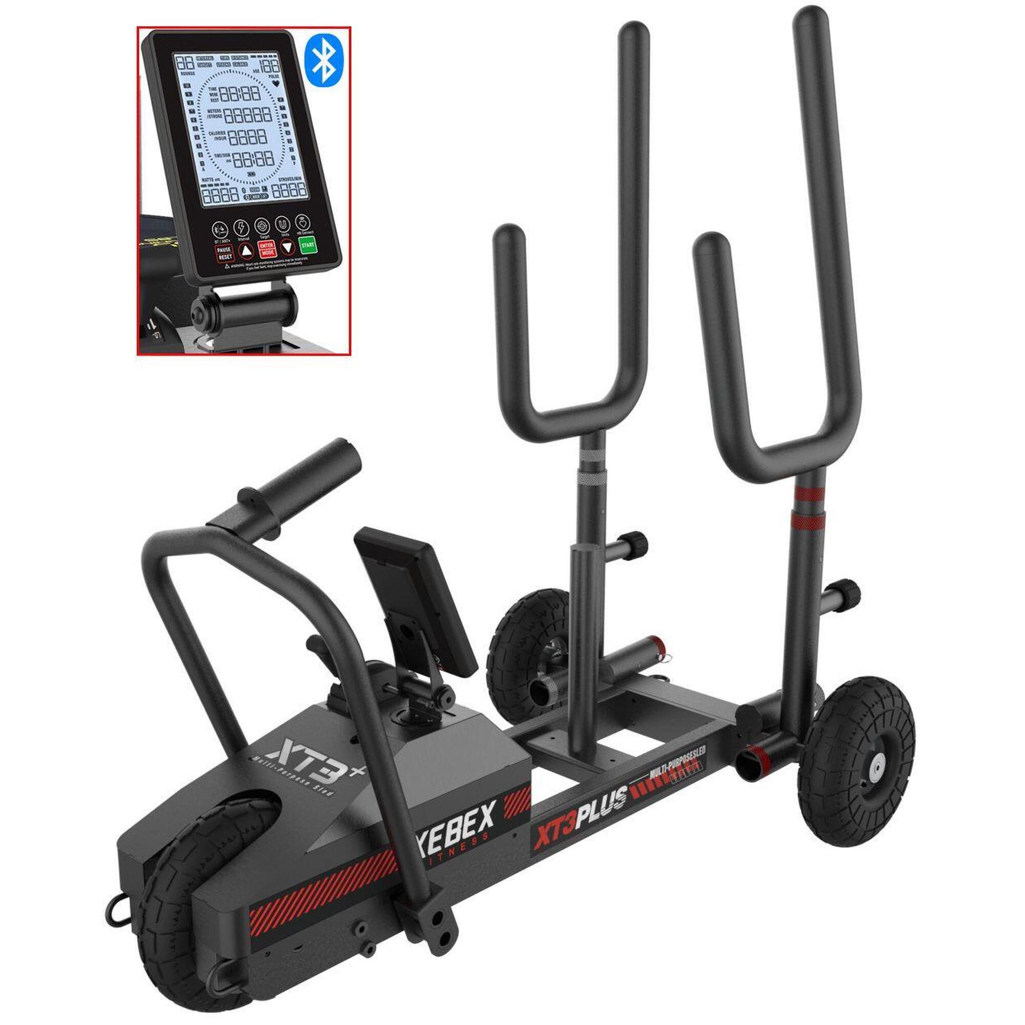 XEBEX FITNESS Saně XT3 Plus Sled V2 vč. HIIT console Smart Connect