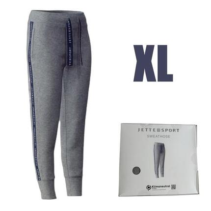 Pantalon Jette Sport femme slim coton vert longueur cheville
