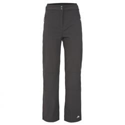 Pantalon softshell Trespass SQUIDGE II femme noir 94% polyester