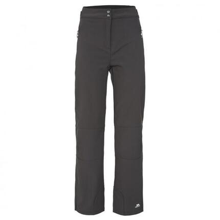 Pantalon softshell Trespass SQUIDGE II femme noir 94% polyester