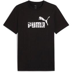 T-shirt Puma Graphics No.1 Logo Tee, Noir, Hommes