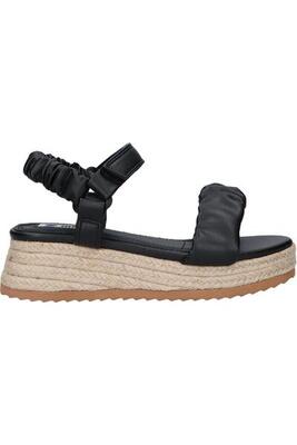 Sandalias Planas Mustang Mujer Negro