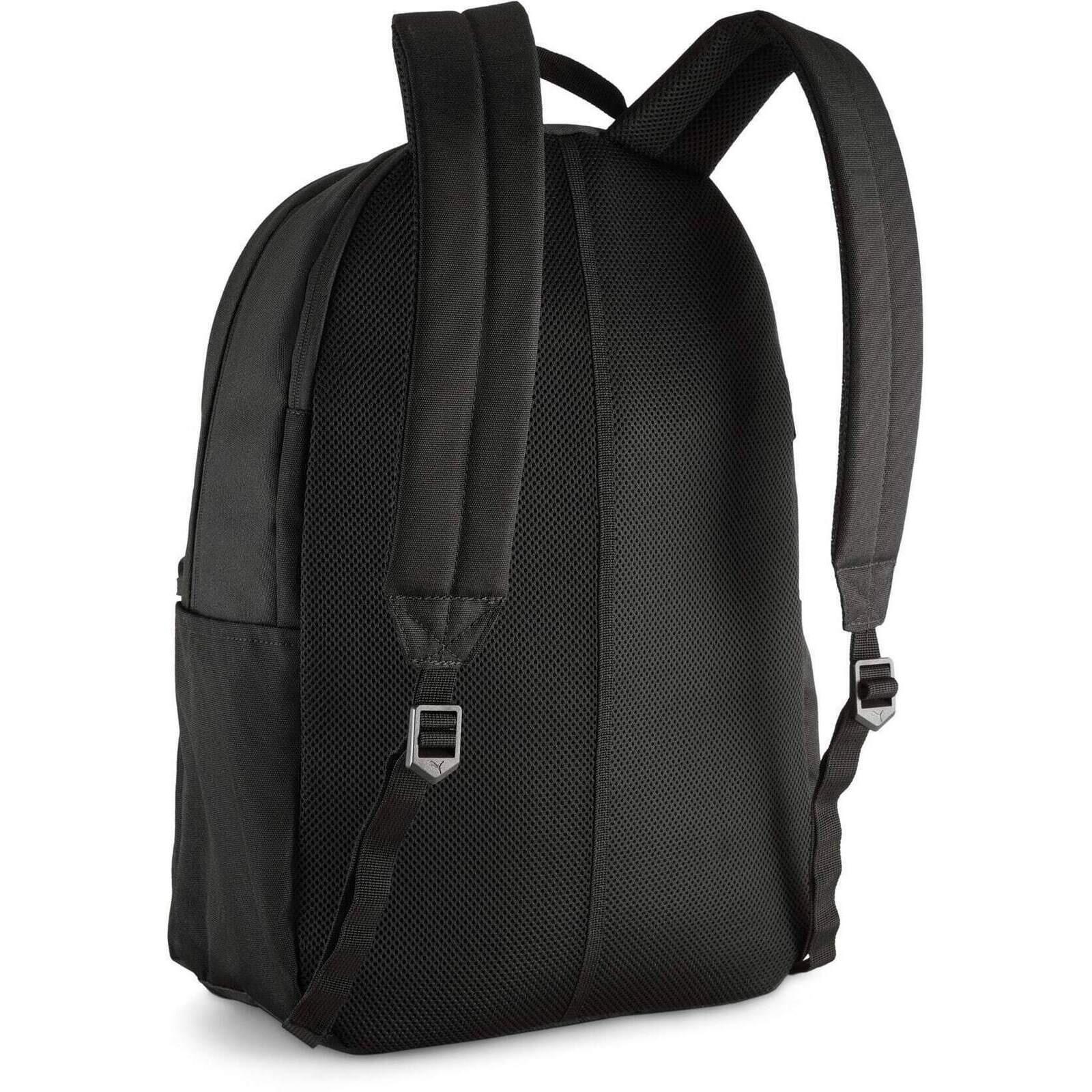 Mochila Puma Essentials Large Backpack 24L, Negro, Unisexo 2/4