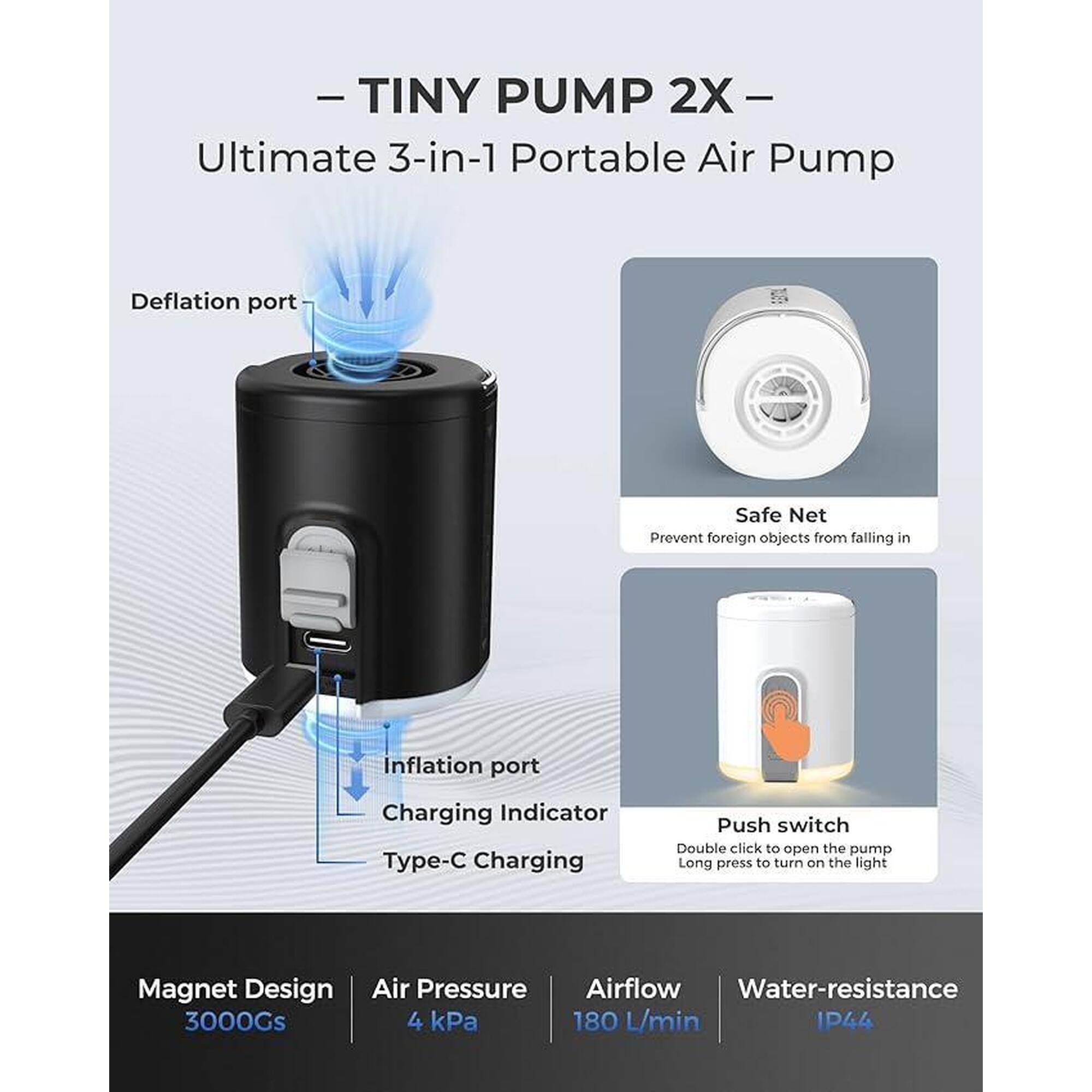 Vzduchová pumpa TINY Pump 2X
