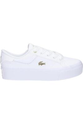 Sneakers lacoste model ziane kleur wit