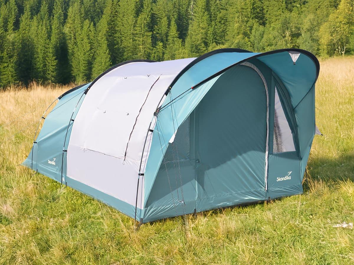 Tunneltent Egersund 3 Sleeper Protect - ingenaaide tentvloer - 3 personen 4/7