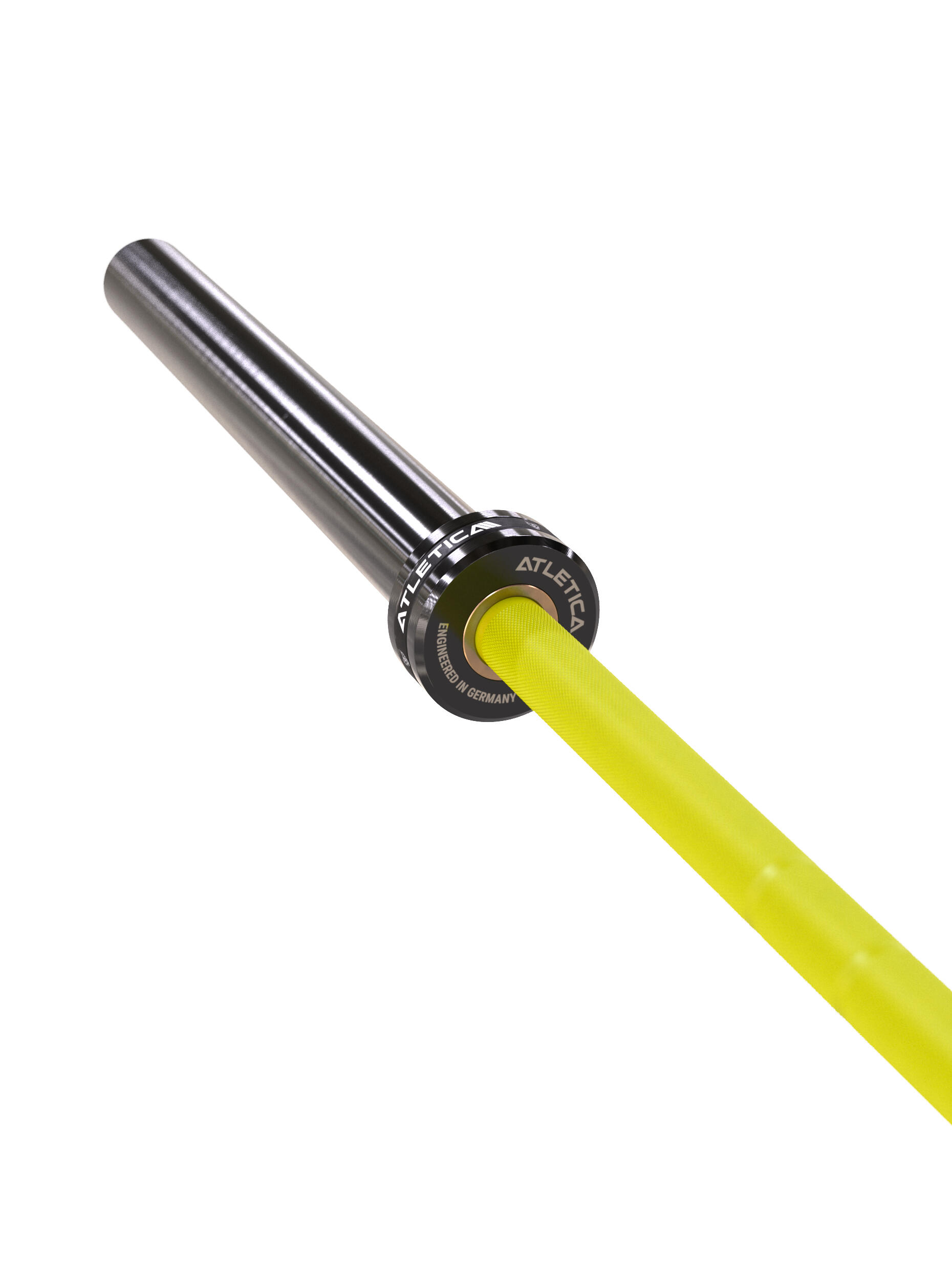 Langhantel | Delta | Electric Yellow | 20kg | IPF- & IWF-Markierungen 4/7