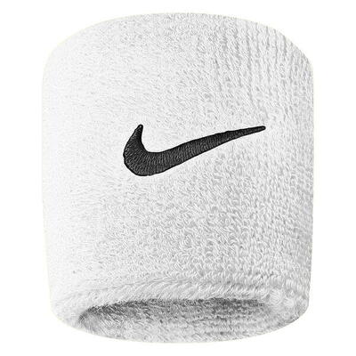 Fasce per polsi Nike Swoosh nere set da 2