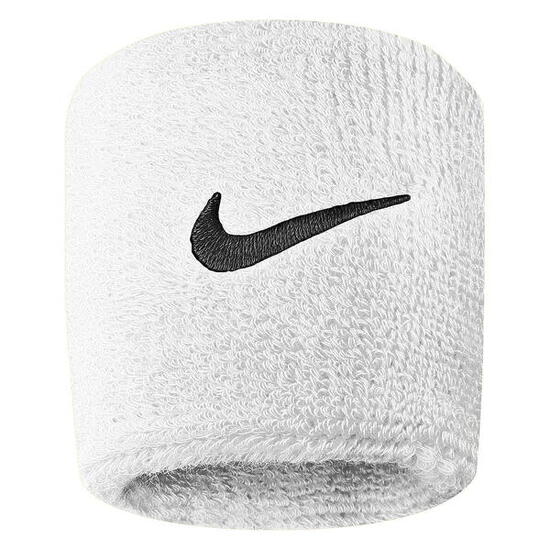 Fasce per polsi Nike Swoosh nere set da 2