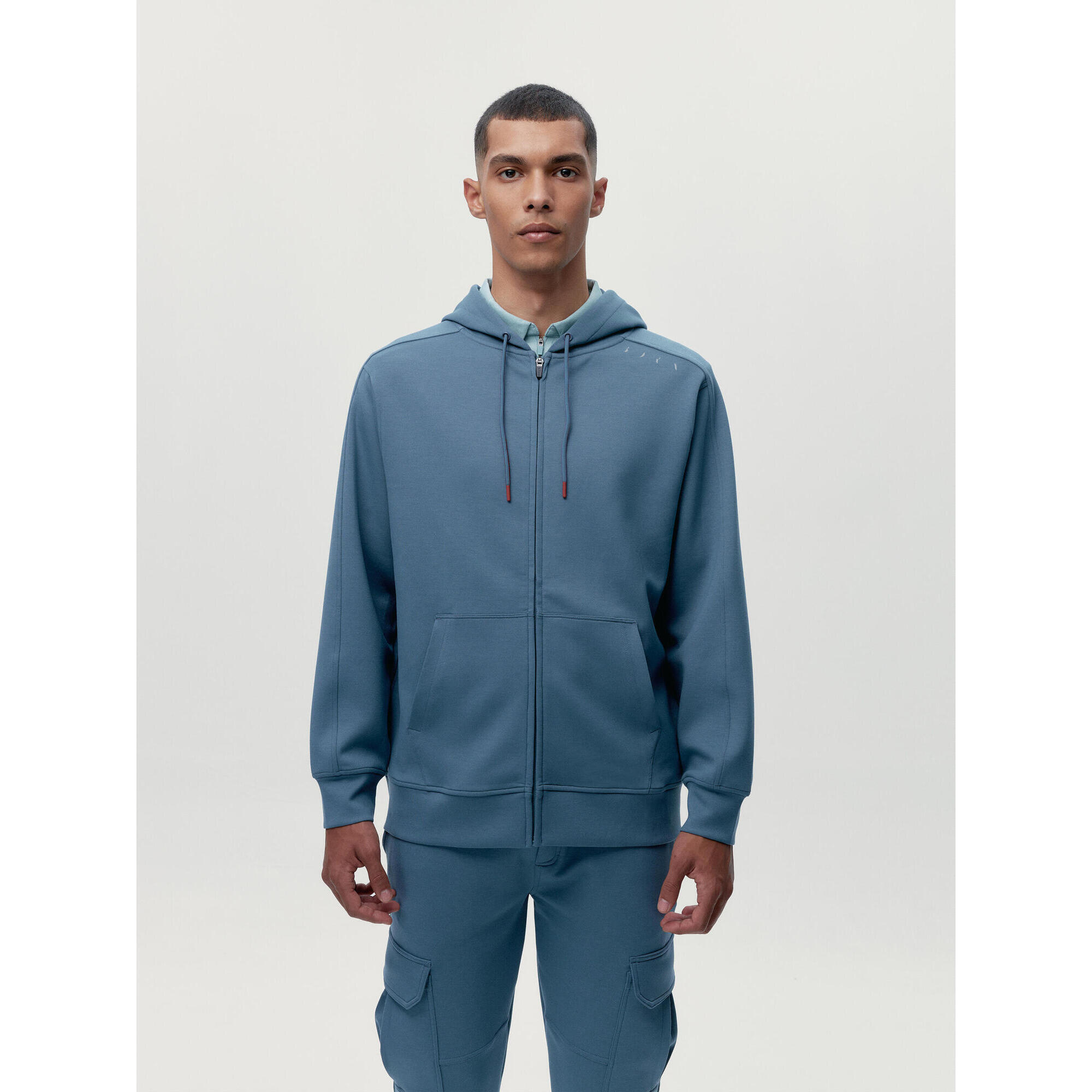 Born Living Yoga - Sweat De Sport Homme Biafra Born Living Yoga - Sweat-shirt - Bleu|gris|mauve - 40 M - Decathlon