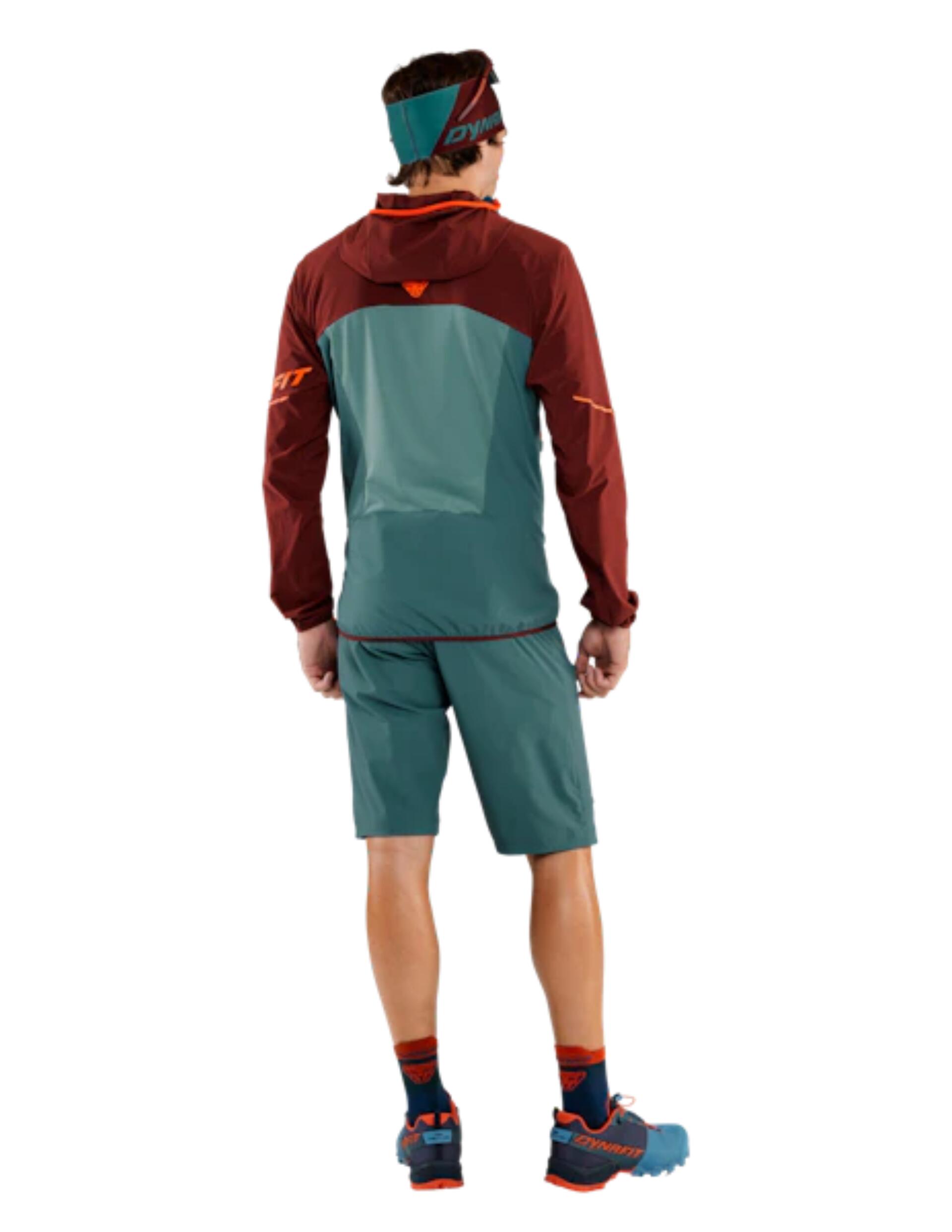 Veste coupe-vent Dynafit Transalper Dynastretch Homme bleu/rouge taille S 3/3