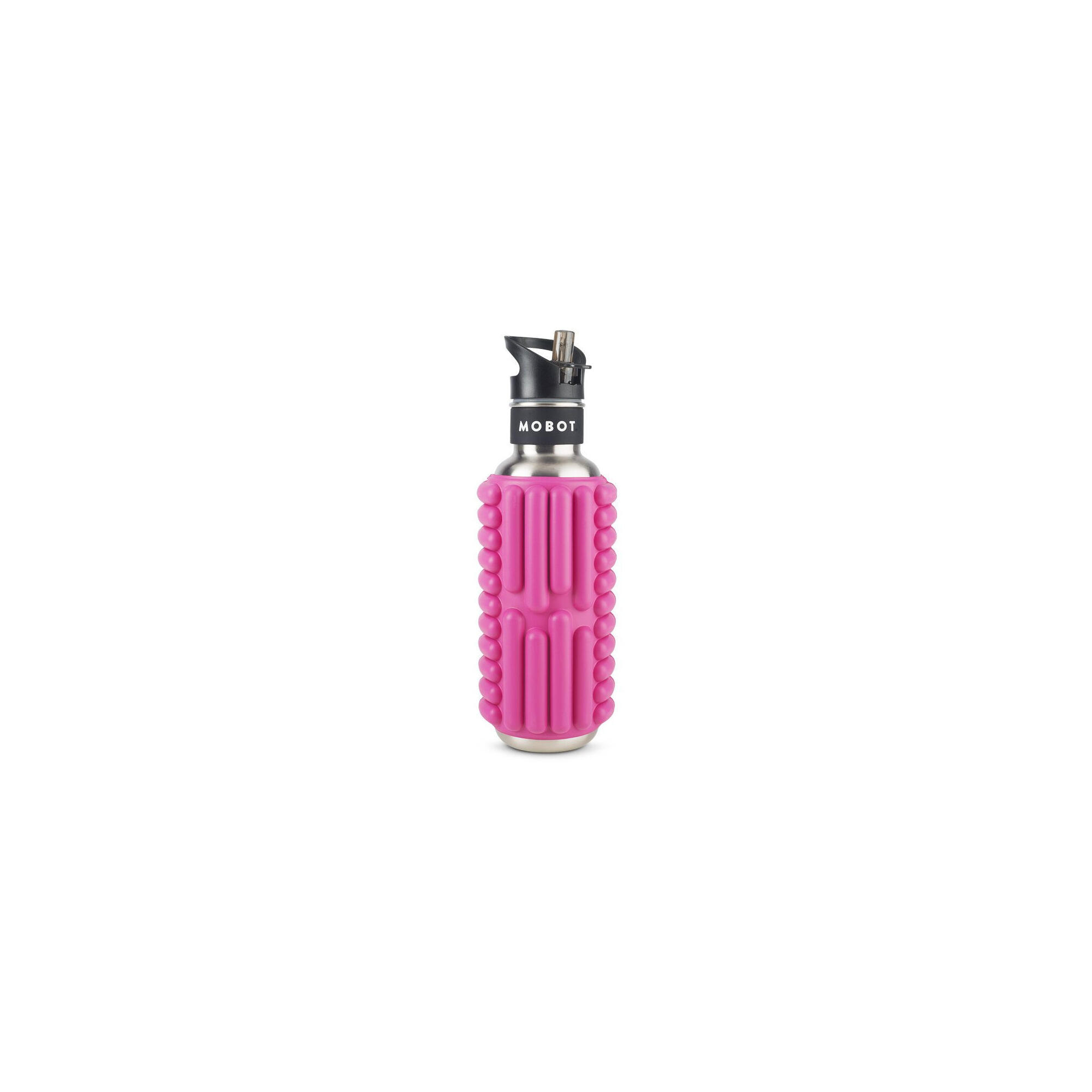 Mobot - Bouteille De Sport - Mobot - Fonction 2 En 1 Rouleau De Massage - Rose - Gourde - Rose - 0,75 L - Decathlon