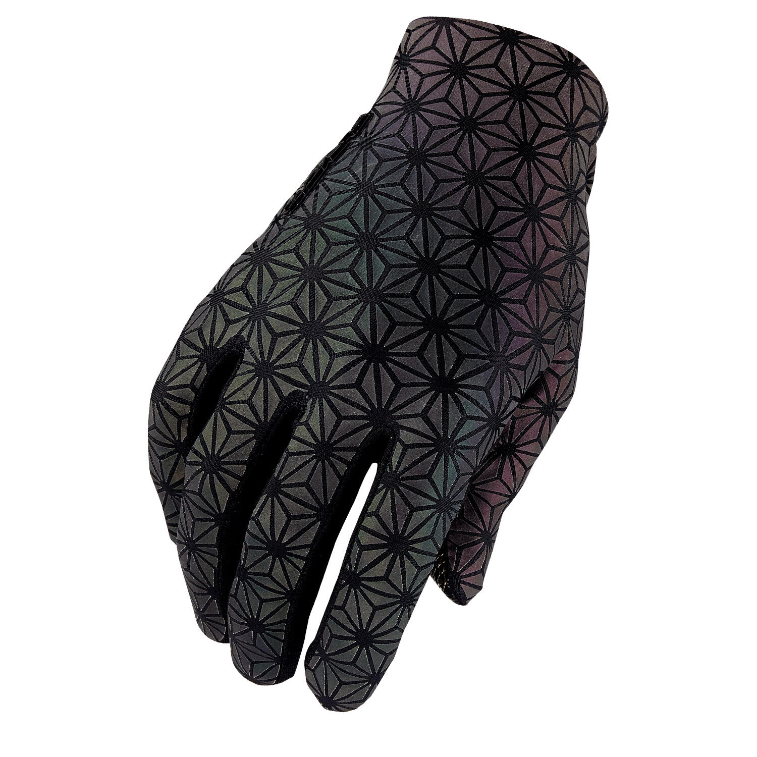 Supacaz-Guantes-SupaG Clarino Oil Slick Reflectante (Largos) 2/3