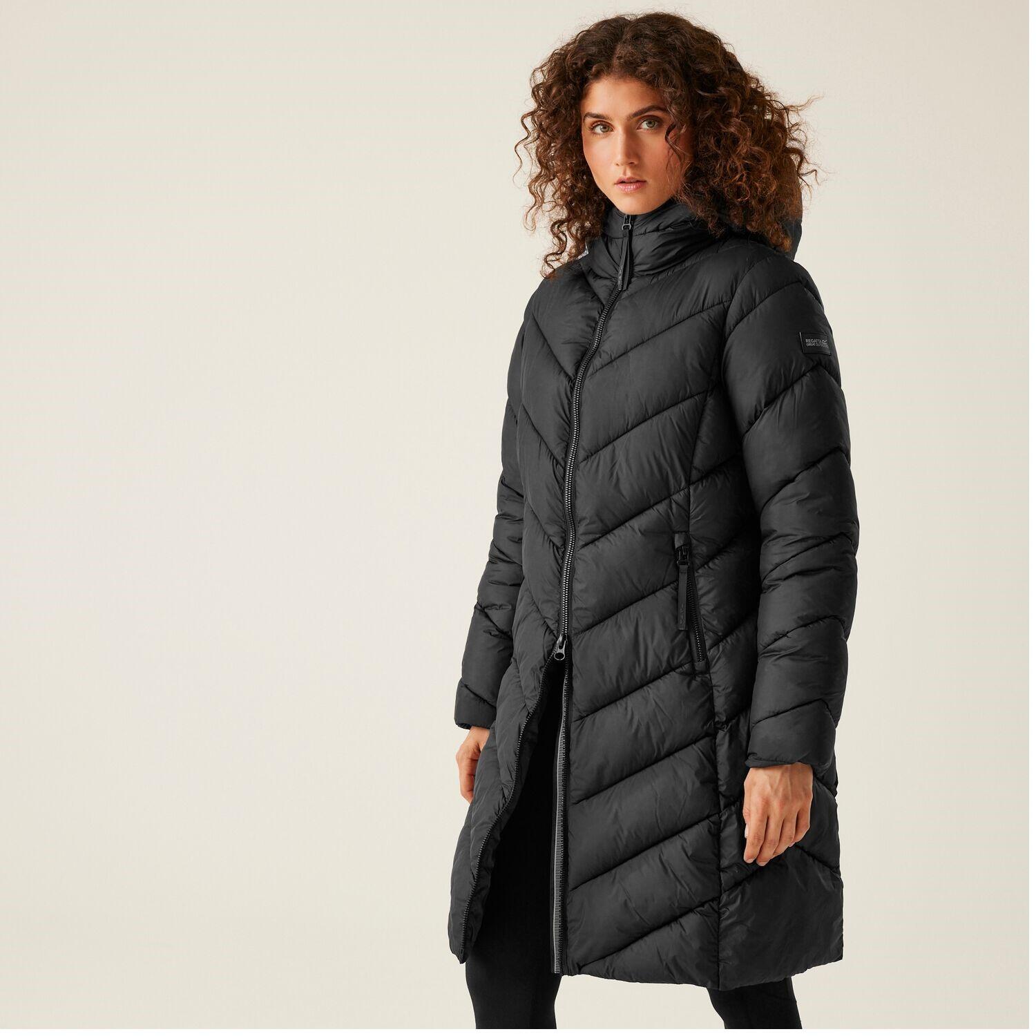 Doudoune Synthétique Randonnée - Andia II marron foncé femme 6/7