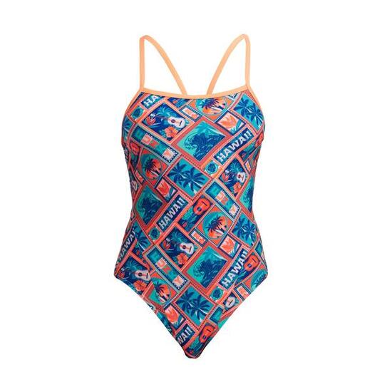 Maillot de bain une pièce Funkita à bretelles simples pour femme