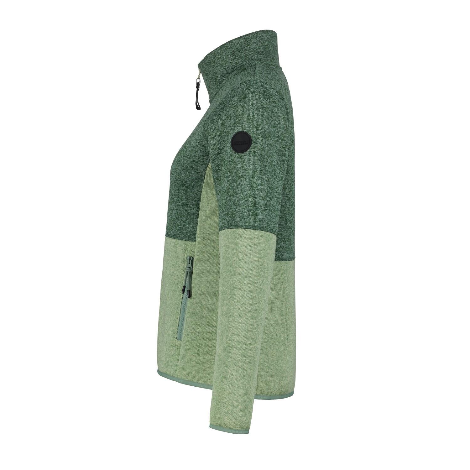 Icepeak Anahola Strickfleecejacke für Damen ohne Kapuze 5/6