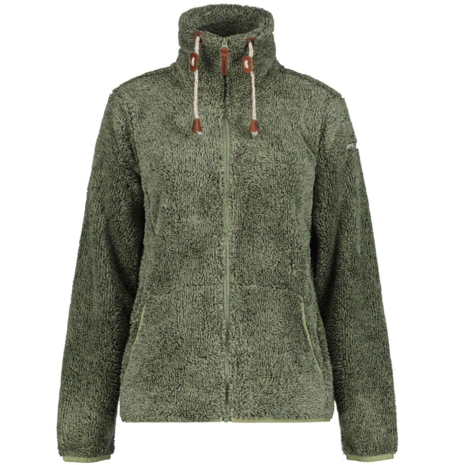 Icepeak Colony Fleecejacke Damen Langhaar Jacke Fleece 5/7