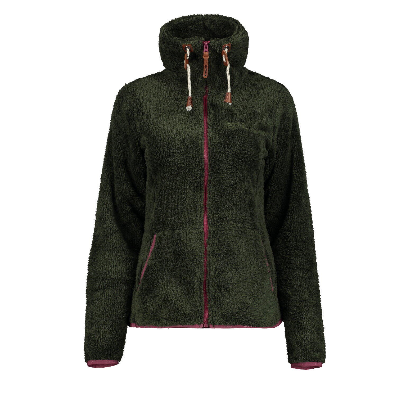 Icepeak Colony Fleecejacke Damen Langhaar Jacke Fleece 4/7