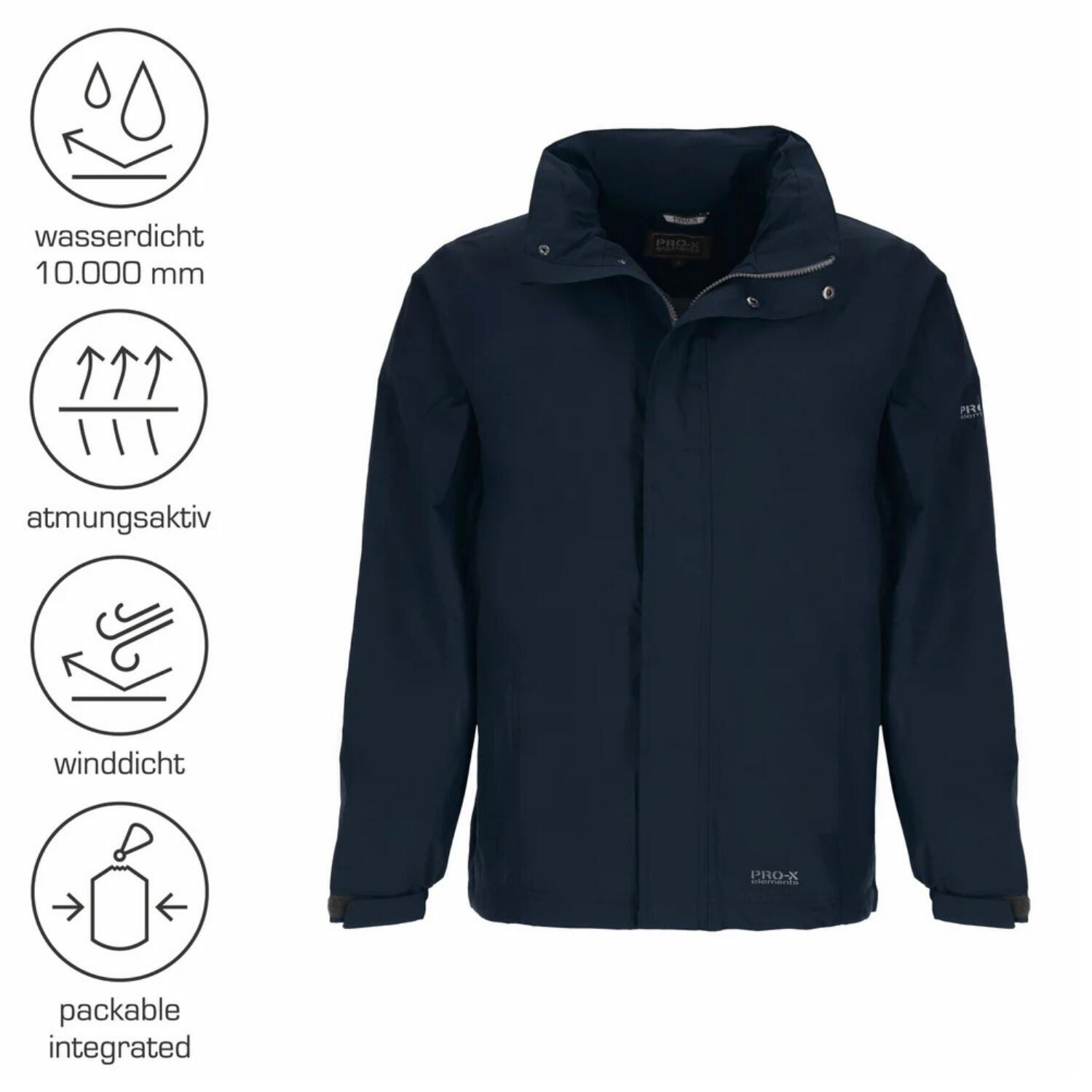 Veste fonctionnelle homme MERAN bleu marine 3/3