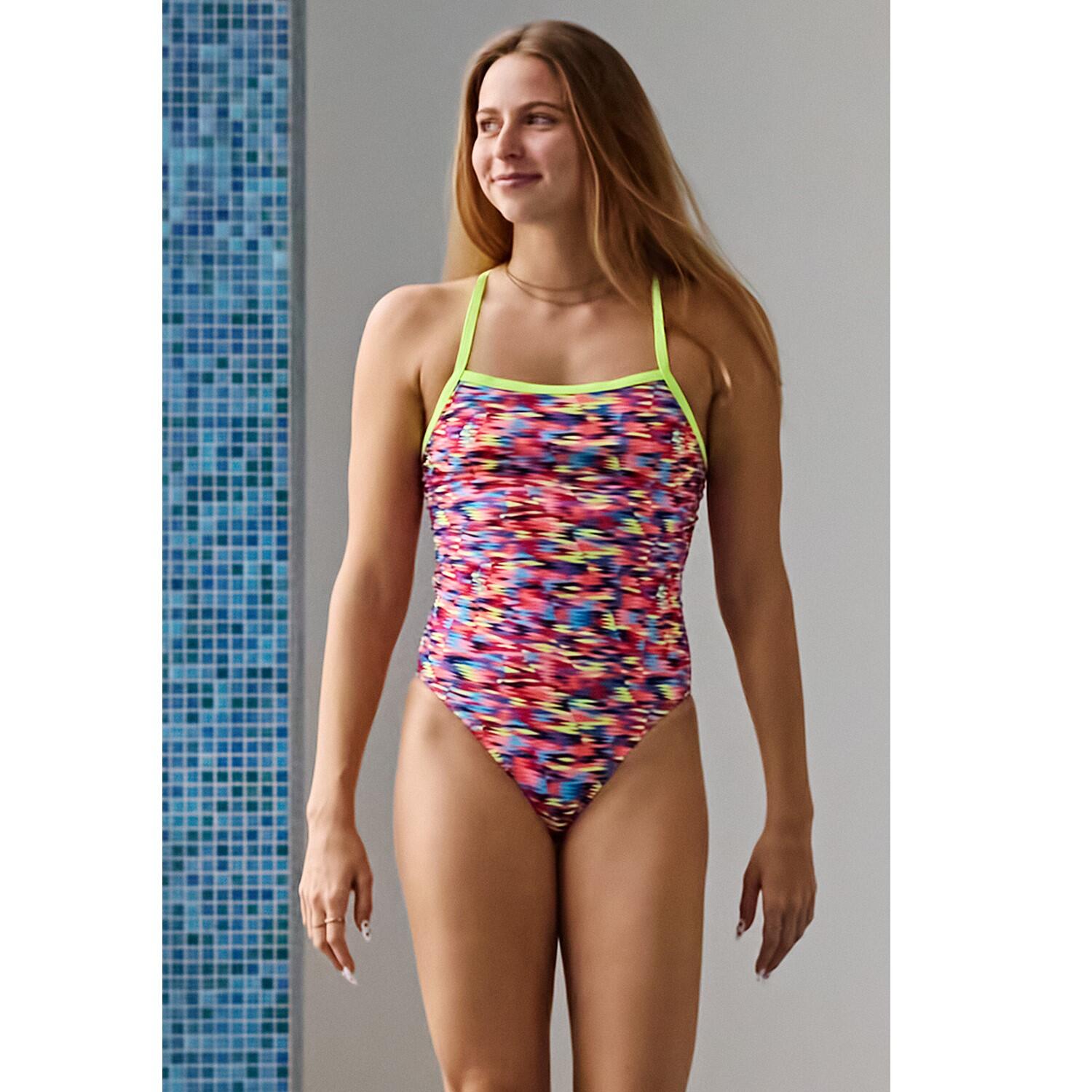 Funkita Go Gammon Tie Me Tight Swimsuit - Multi 6/7