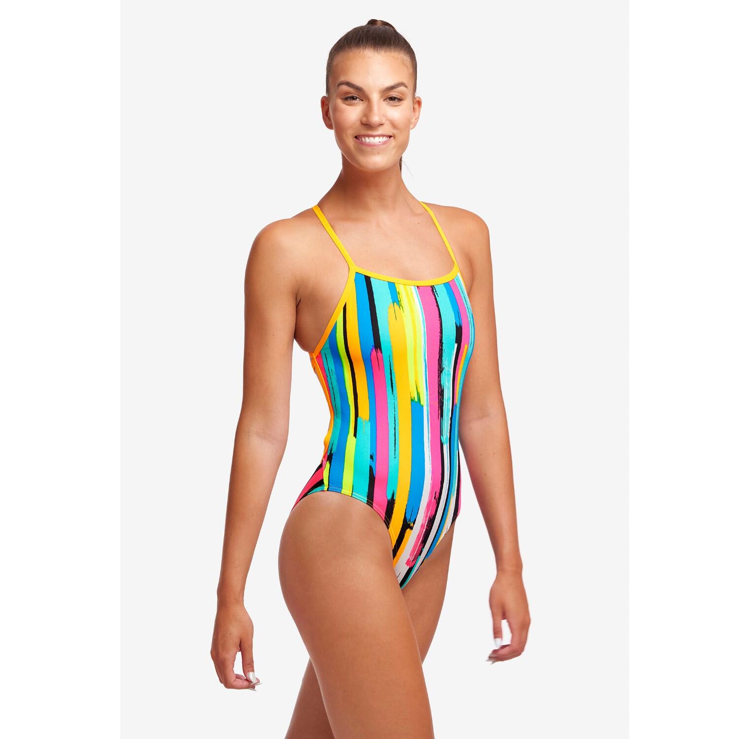 Funkita Badeanzug Damen Winning Streak schnelltrocknend 4/7