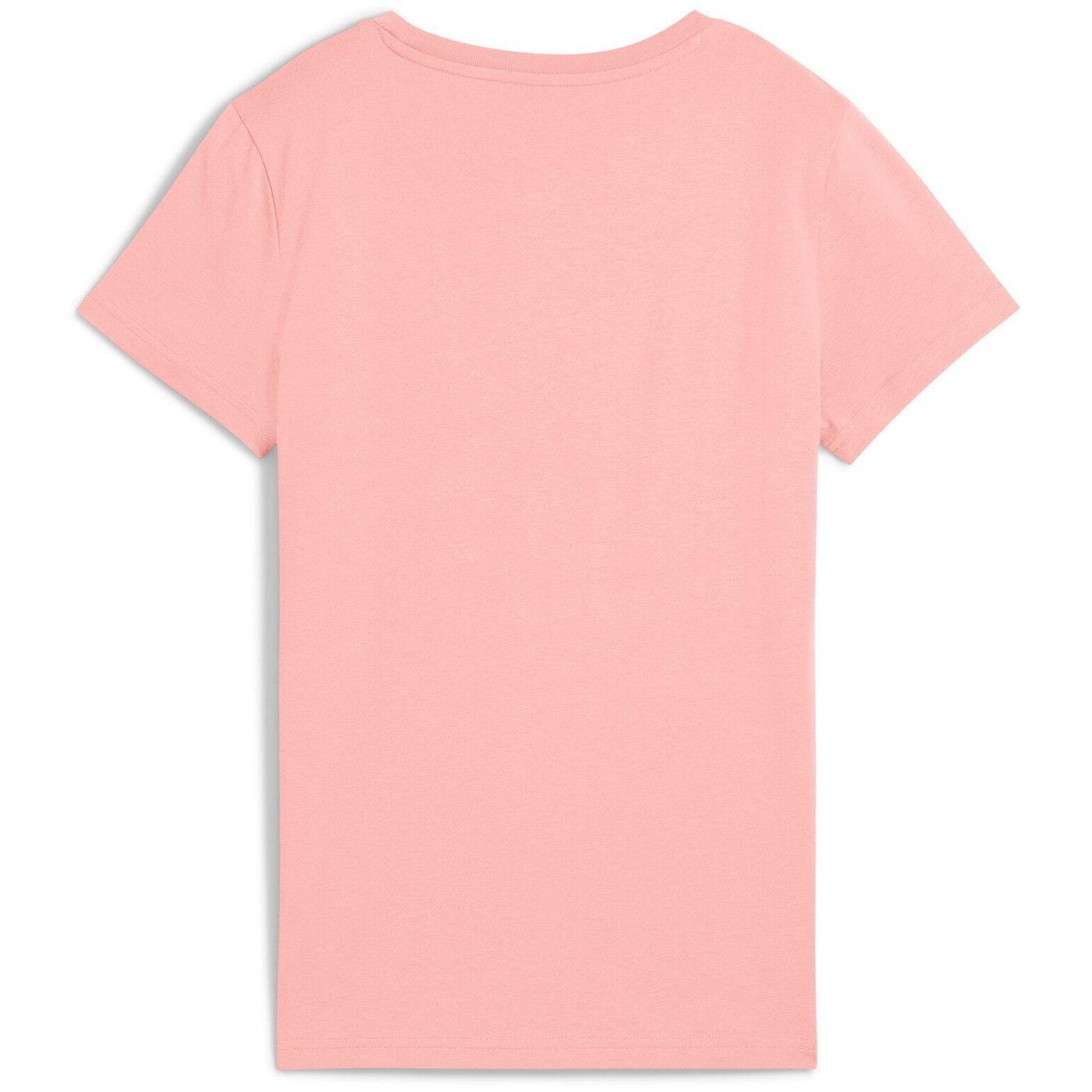 T-shirt Puma Ess Metallic Tee, Roze, Dames 5/5