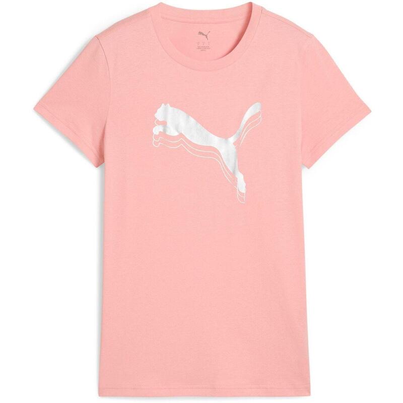 Tricou femei Puma Ess Metallic Tee, Roz