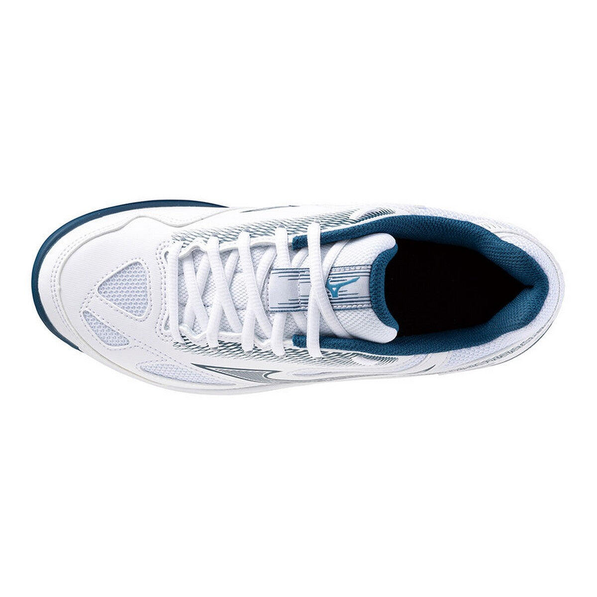 Handbalschoenen Mizuno Stealth Star 2 Wit/Marineblauw/Zilver 4/6