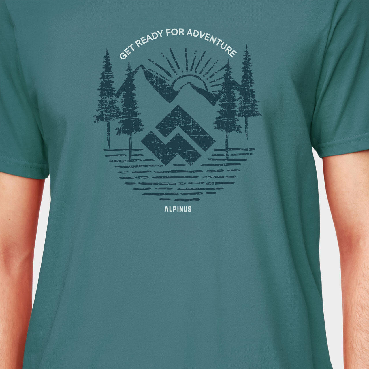 T-shirt de randonnée Alpinus Kitreli - Homme 3/4