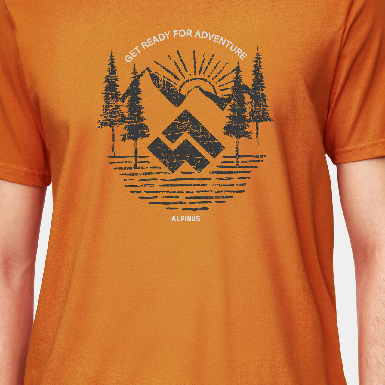 Heren T-shirt Alpinus Kitreli 3/5