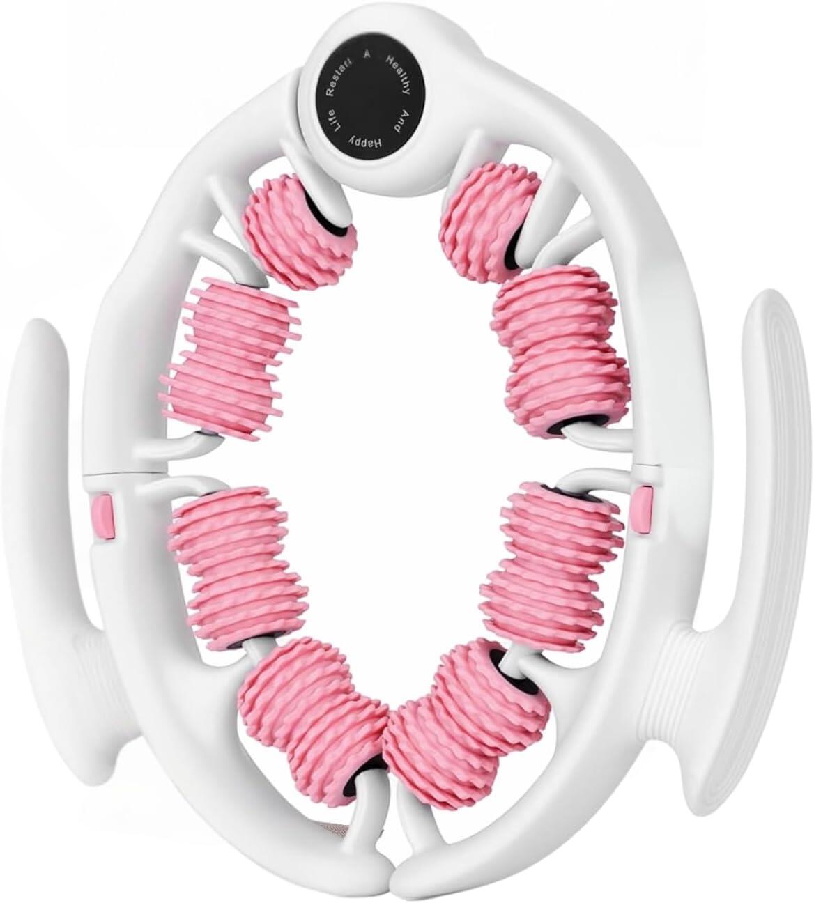 FFITNESS Rullo per massaggio anticellulite – Massaggiatore Rosa Cellu Roll FF