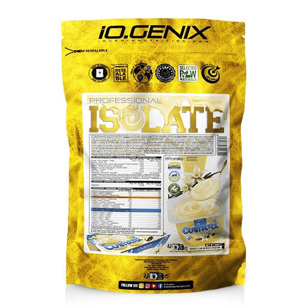 IO.GENIX Isolate Professional - Crema pasticcera 500 g IO.Genix