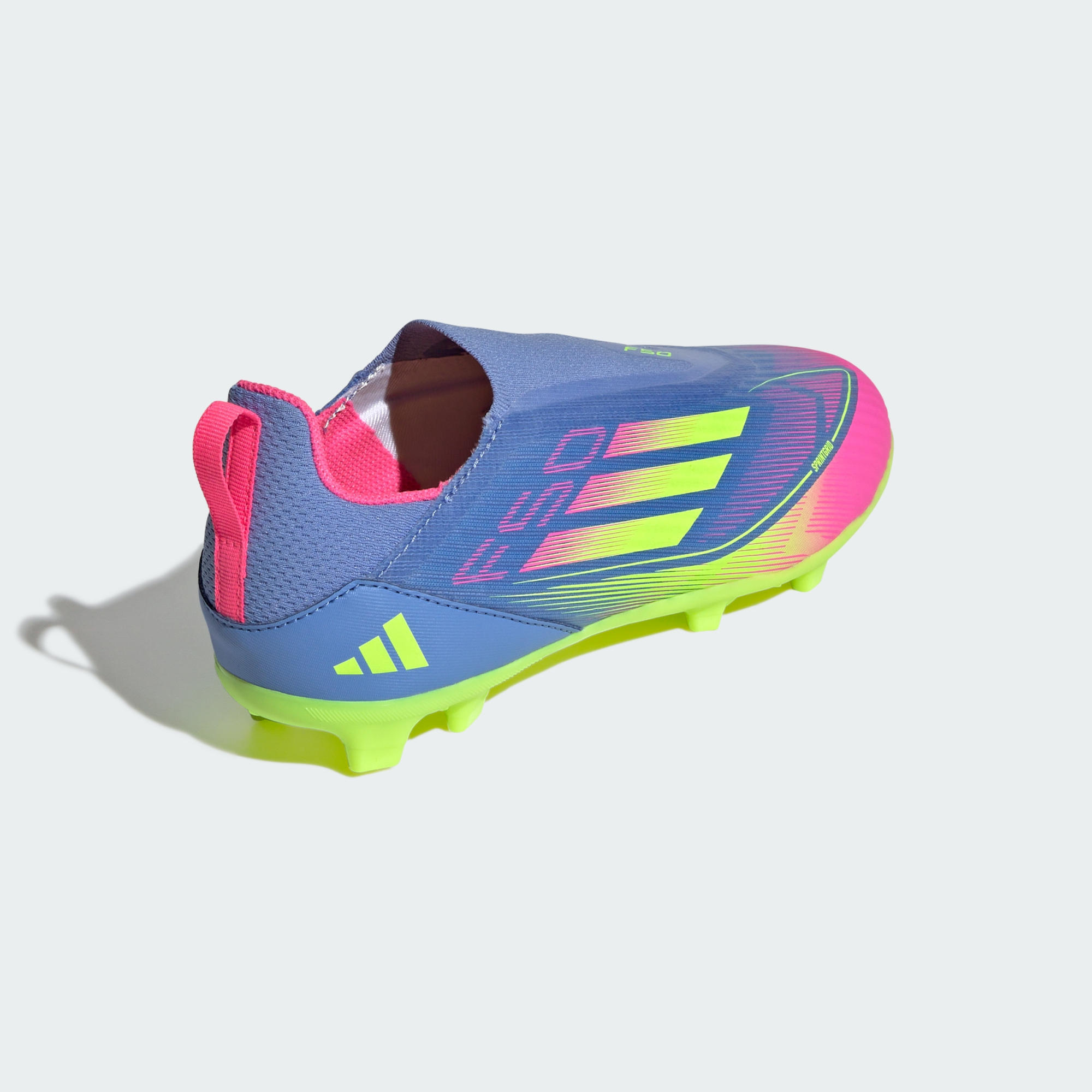 Scarpe da calcio F50 League Laceless Firm/Multi-Ground Kids 7/7