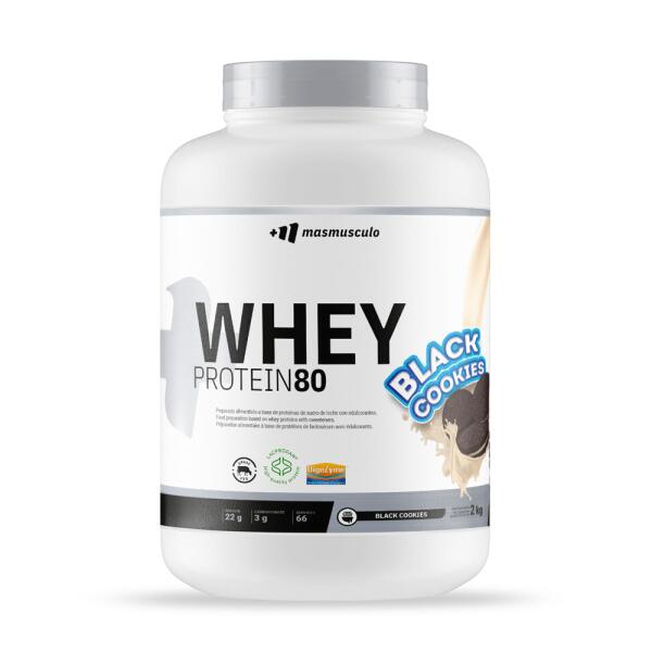 MMSUPPLEMENTS Whey Protein80 - 2 kg zwarte koekjes MM Supplements