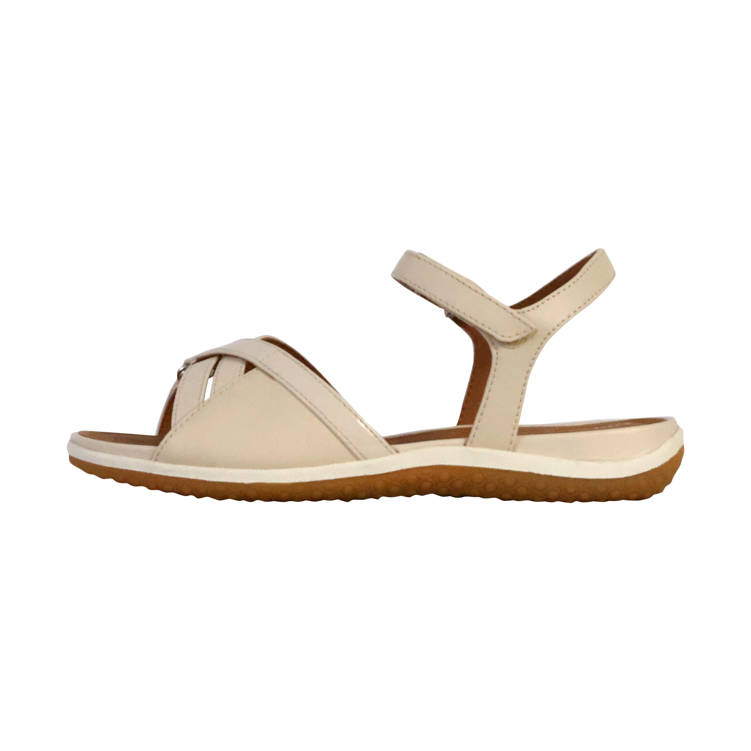 Geox - Sandales À Scratches Geox Vega - Femme - Sandales - Beige - 36 - Decathlon