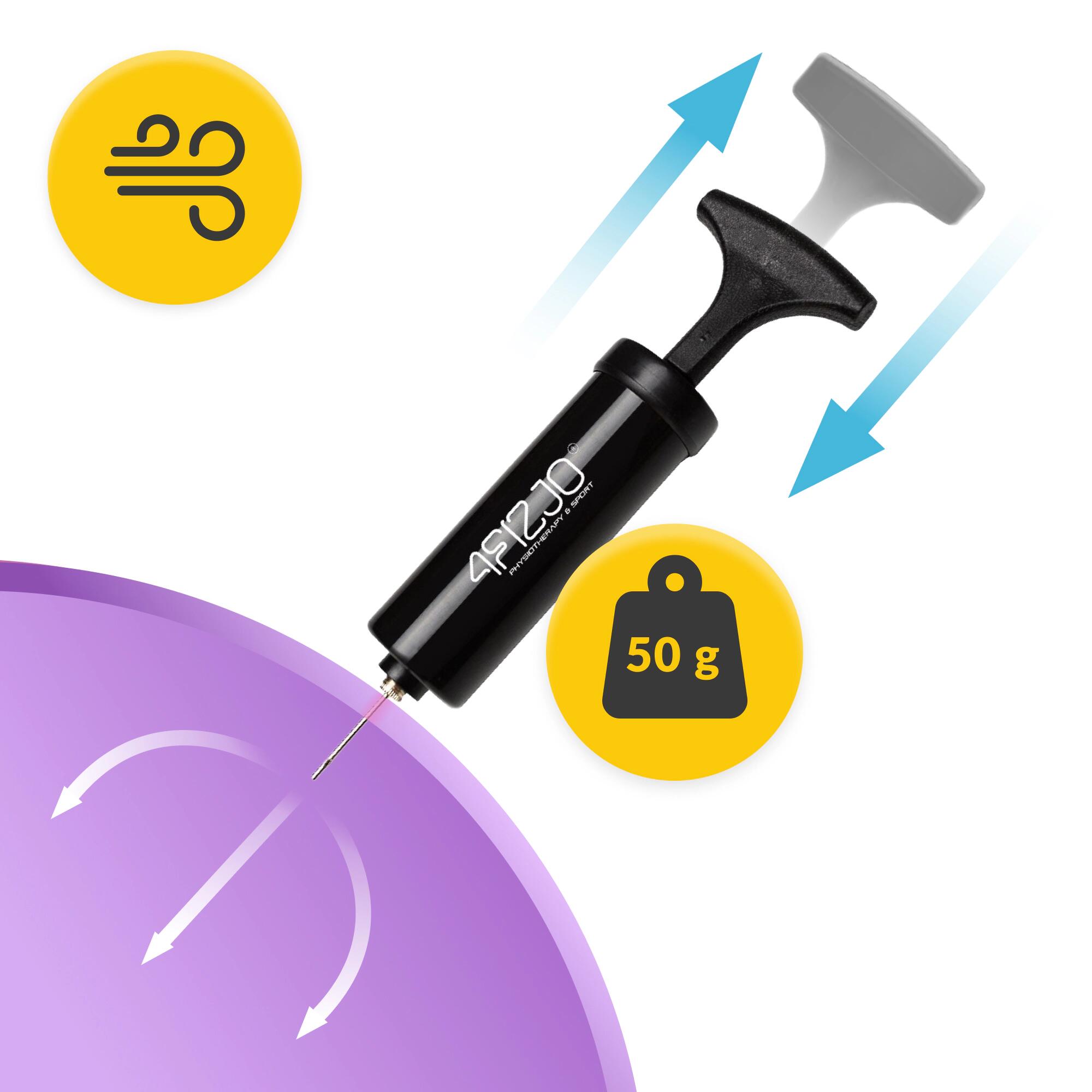 Kleiner Pilates Rehabilitationsball für Übungen 4FIZJO 22 cm 3/6