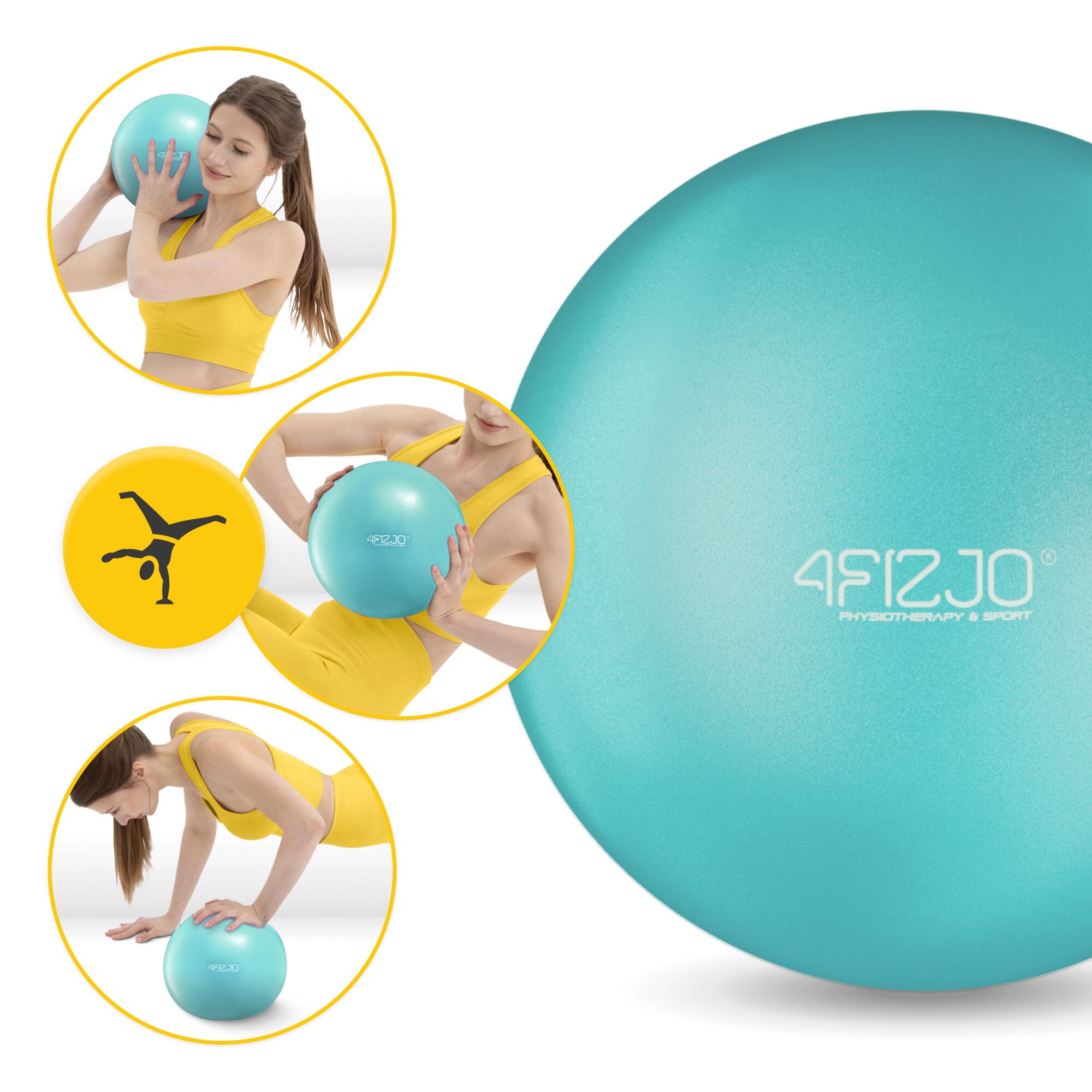 Pilatesbal anti-burst revalidatie fysiotherapie evenwicht gymbal 22cm 4FIZJO 4/6