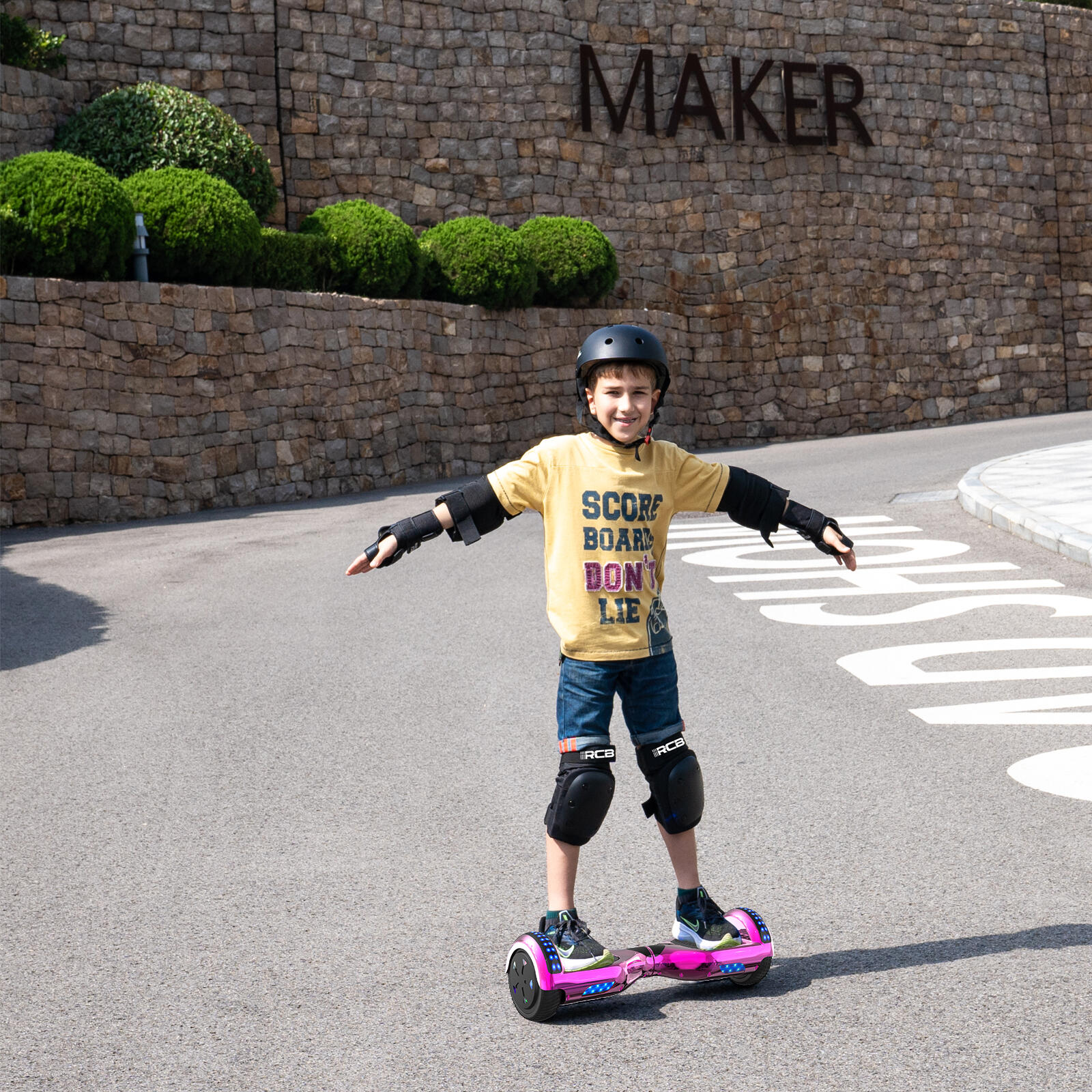 Hoverboards Kinder 6,5 Zoll mit Bluetooth RCB-WJ1 7/8