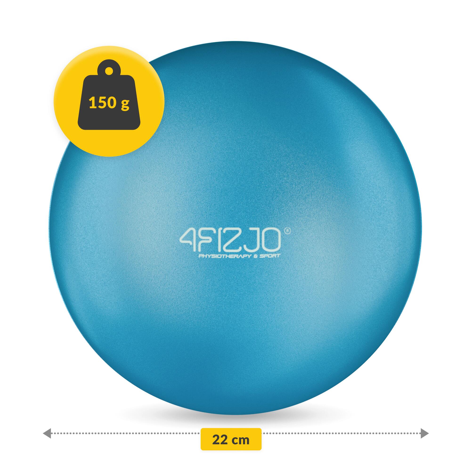 Kleiner Pilates Rehabilitationsball für Übungen 4FIZJO 22 cm 5/6