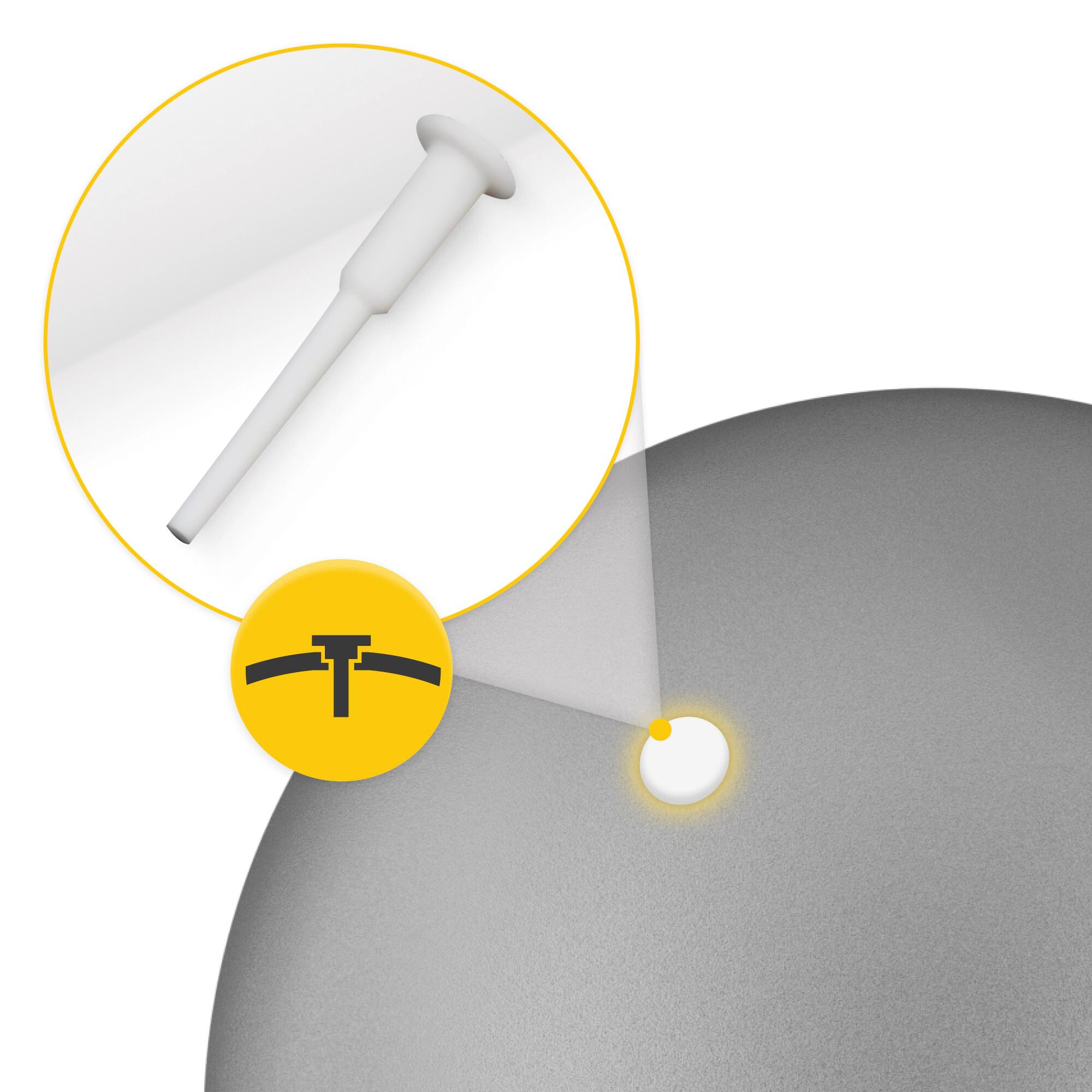 Kleiner Pilates Rehabilitationsball für Übungen 4FIZJO 22 cm 6/6